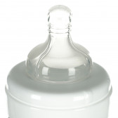 Flacon din sticlă cu tetină de silicon, 1 picătură, pentru vârste între 0+ luni și capacitate 150 ml, roz Chicco 95764 3