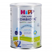 Lapte organic 2 combiotic, 6+ luni, cutie 350 g Hipp 95779 