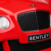 Mașina de mers GT continentală Bentley în roșu Chipolino 95973 4