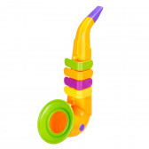 Saxofon color pentru copii Claudio Reig 96036 