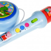 Microfon pentru copii cu amplificator în albastru Peppa pig 96070 4