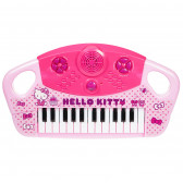 Pian electronic cu 25 de clape pentru copii Hello Kitty 96100 3
