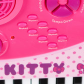 Pian electronic cu 25 de clape pentru copii Hello Kitty 96101 4