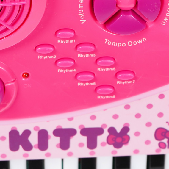 Pian electronic cu 25 de clape pentru copii Hello Kitty 96101 4