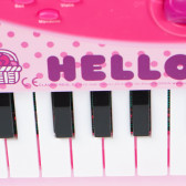 Pian electronic cu 25 de clape pentru copii Hello Kitty 96102 5