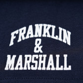 Pantaloni scurți, albaștri pentru băieți Franklin & Marshall 96638 4