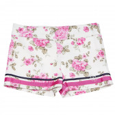 Pantaloni scurți cu design floral pentru fete Picolla Speranza 96693 