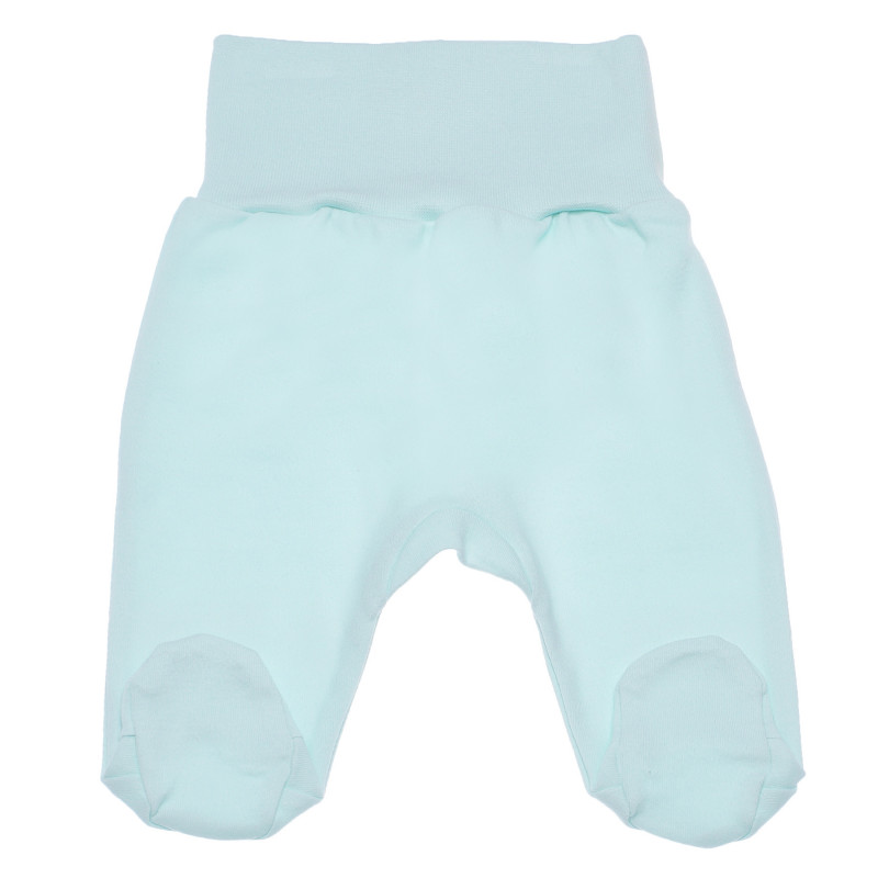 Pantaloni pentru bebeluși din bumbac cu elastic larg, unisex  96917