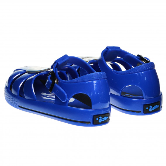 Sandale albastre cu sigla Inter Milan pentru băieți Arnetta 97238 2