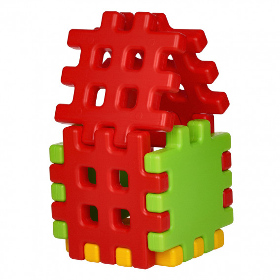Joc de construit cu blocuri de asamblare mari 20 Mochtoys 97462 