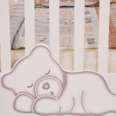 Pătuț cu un urs de dormit extrem de drăguț Baby Expert 97665 3