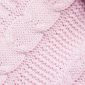 Pătură tricotată pentru bebeluși, roz Mycey 97736 2