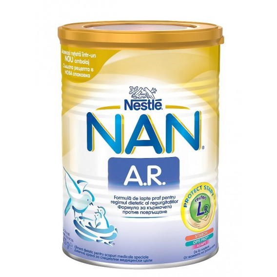 NAN AR Lapte pentru nou-născut, cutie 400 g. Nestle 97739 