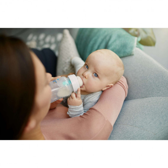 Kit Philips avent pentru bebeluși cu suzetă, pentru 0-12 luni Philips AVENT 97802 3