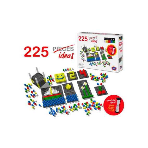 Joc de construcție Mozaic pentru copii cu 230 de piese Game Movil 9789 
