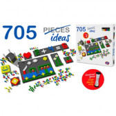 Joc de construcție Mozaic pentru copii cu 705 bucăți Game Movil 9793 
