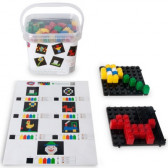 Joc de construit Mozaic pentru copii cu 163 de piese Game Movil 9795 