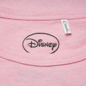 Tricou cu mânecă scurtă de culoare roz cu imprimeu Disney pentru fete Cerda 98859 4