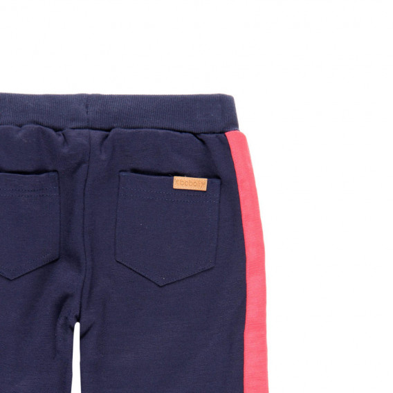 Pantaloni cu dungă laterală, cu model pentru fete Boboli 99150 3