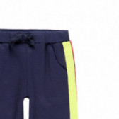 Pantaloni cu dungă laterală, cu model pentru fete Boboli 99151 4