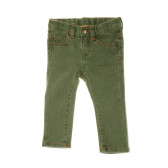 Pantaloni de culoare verde închis, pentru băieți Chicco 99259 