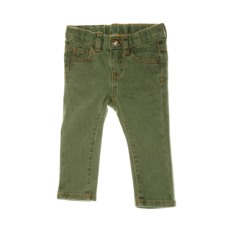 Pantaloni de culoare verde închis, pentru băieți  99259