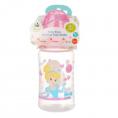 Sticlă cu tetină de silicon cu  Prințese 240 ml pentru fete Disney Princess 99482 2