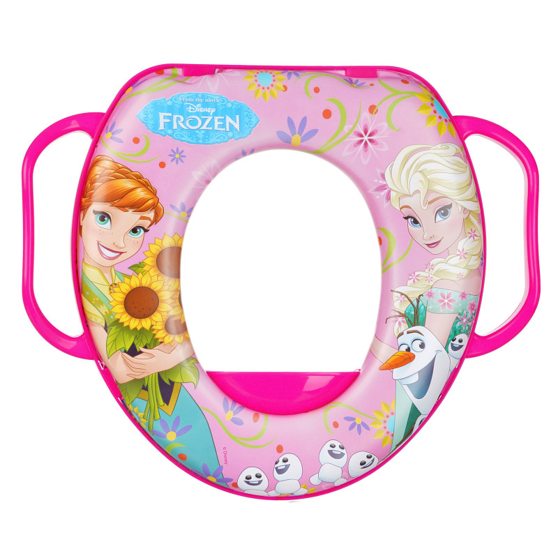 Scaun de toaletă cu mânere Frozen pentru fete  99498