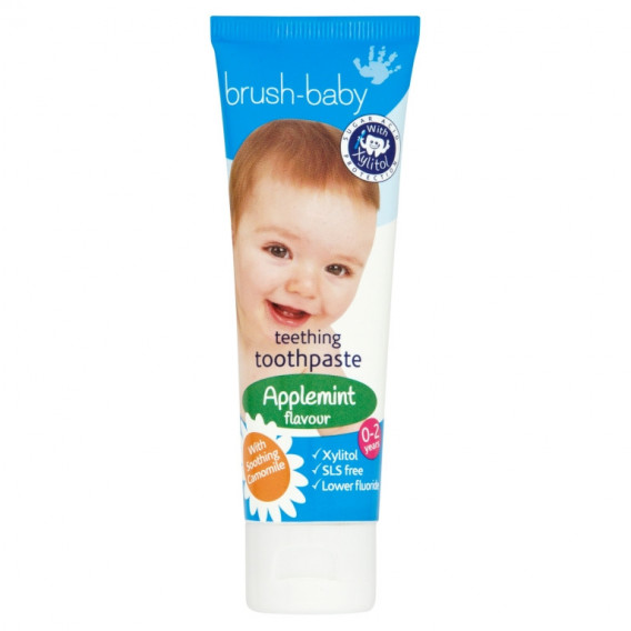 Pasta de dinti pentru bebeluși și copii, tub de plastic, 50 ml brush-baby 99520 