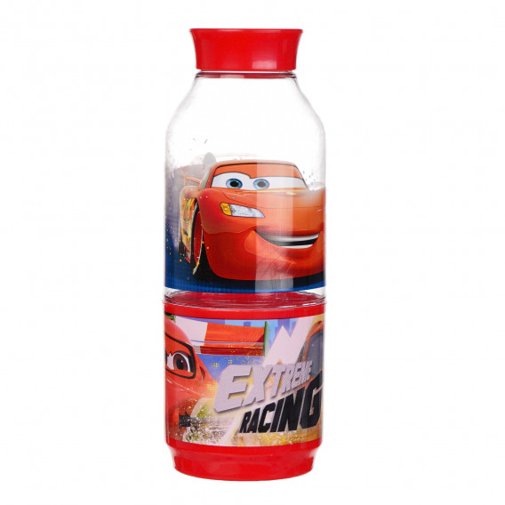 Sticlă Tritan cu cană și imagine McQueen, 300 ml Cars 99723 2