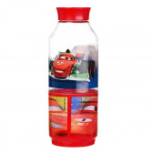 Sticlă Tritan cu cană și imagine McQueen, 300 ml Cars 99724 3