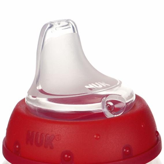 Sticlă pentru suc de polipropilenă, roșu Mickey, 6 + luni, 150 ml. NUK 99833 5