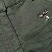Pantaloni scurți de bumbac pentru fete cu pietricele strălucitoare Boboli 99950 4